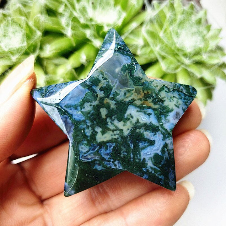 Moss Agate Stars - Light Of Twelve