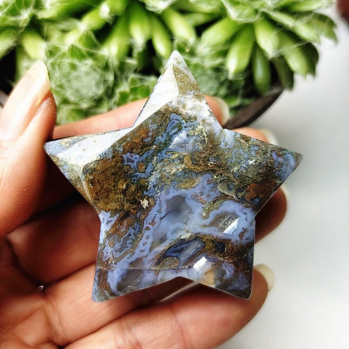 Moss Agate Stars - Light Of Twelve