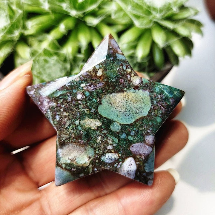 Moss Agate Stars - Light Of Twelve