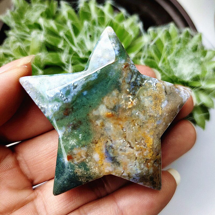 Moss Agate Stars - Light Of Twelve