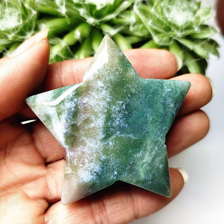 Moss Agate Stars - Light Of Twelve