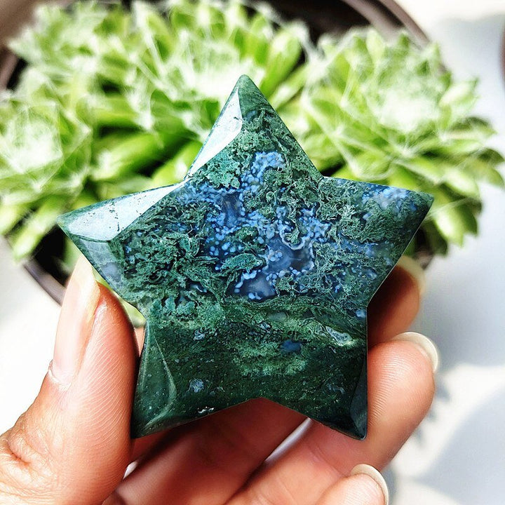 Moss Agate Stars - Light Of Twelve