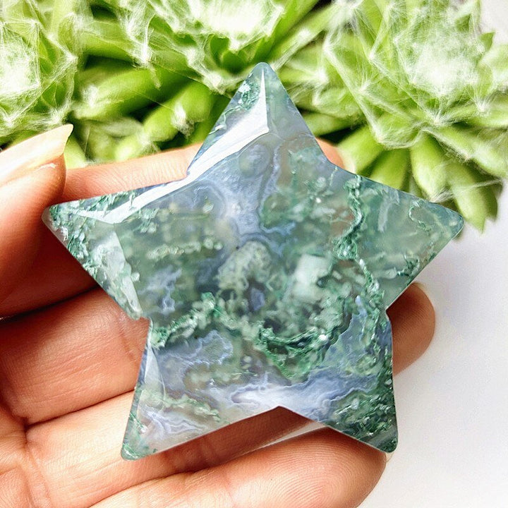 Moss Agate Stars - Light Of Twelve