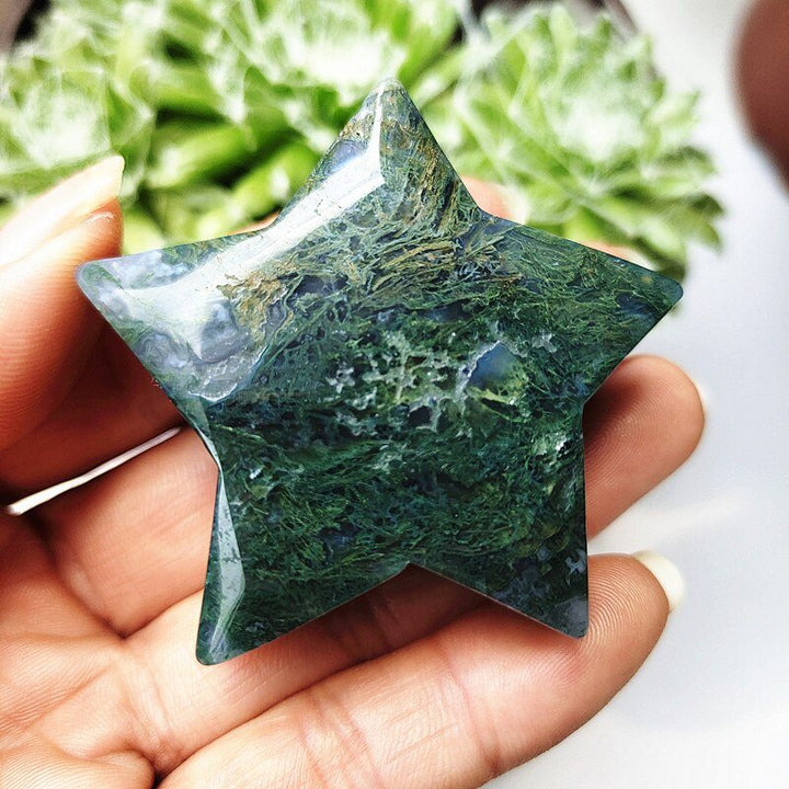 Moss Agate Stars - Light Of Twelve