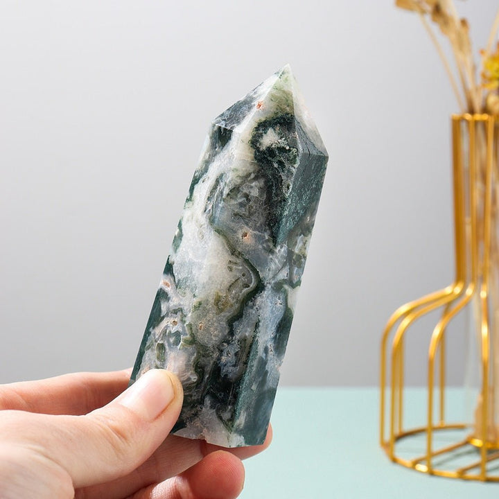 Moss Agate Tower - Light Of Twelve