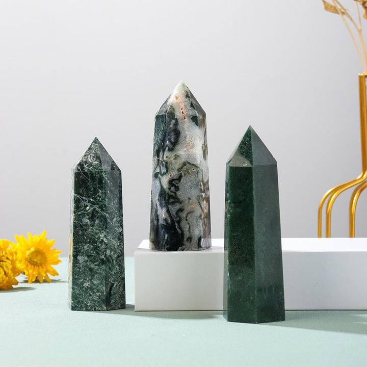 Moss Agate Tower - Light Of Twelve