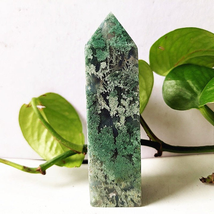 Moss Agate Towers - Light Of Twelve