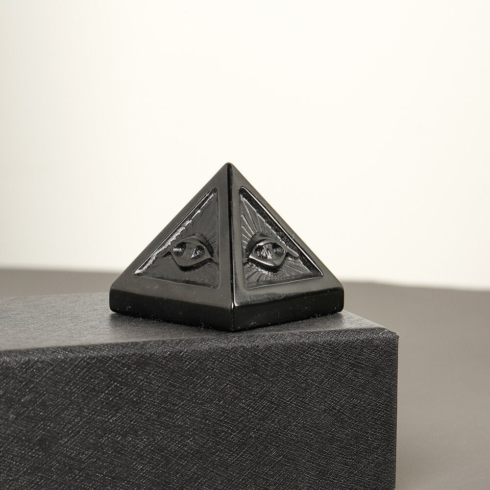 Mysterious Black Obsidian Eye Pyramids - Protection | Light of Twelve ...