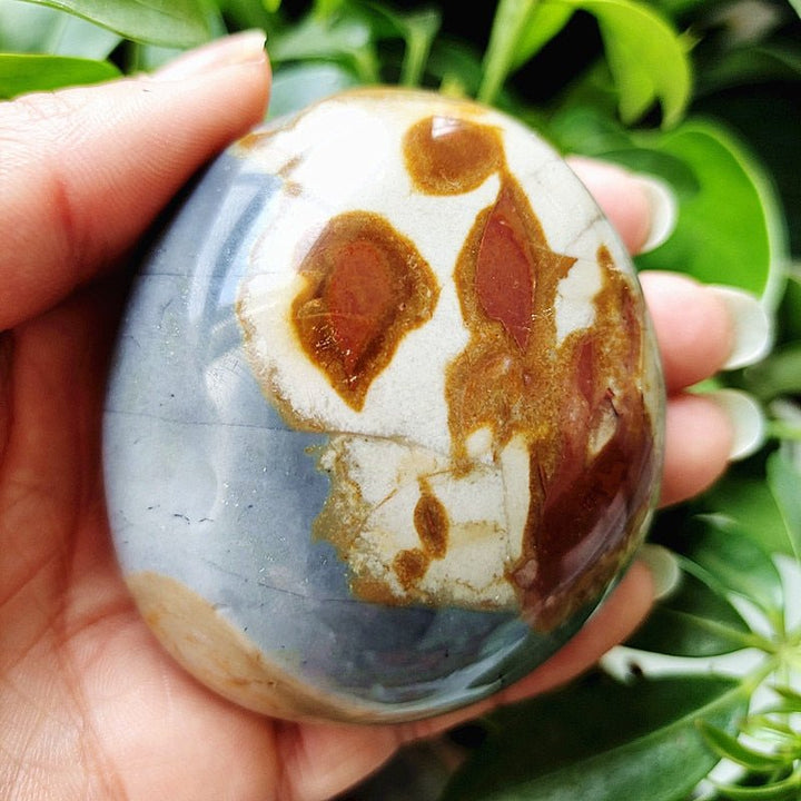 Ocean Jasper Worry Stone - Light Of Twelve