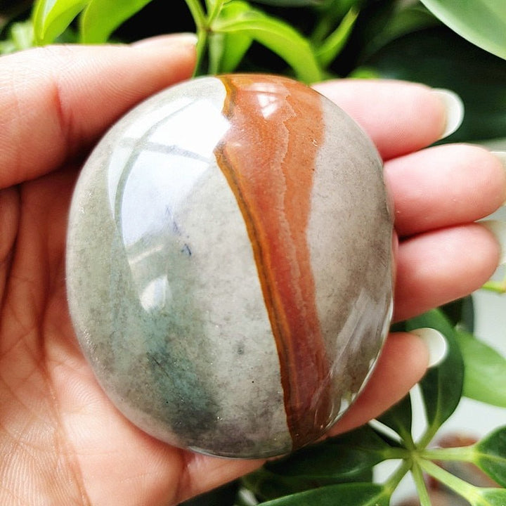 Ocean Jasper Worry Stone - Light Of Twelve