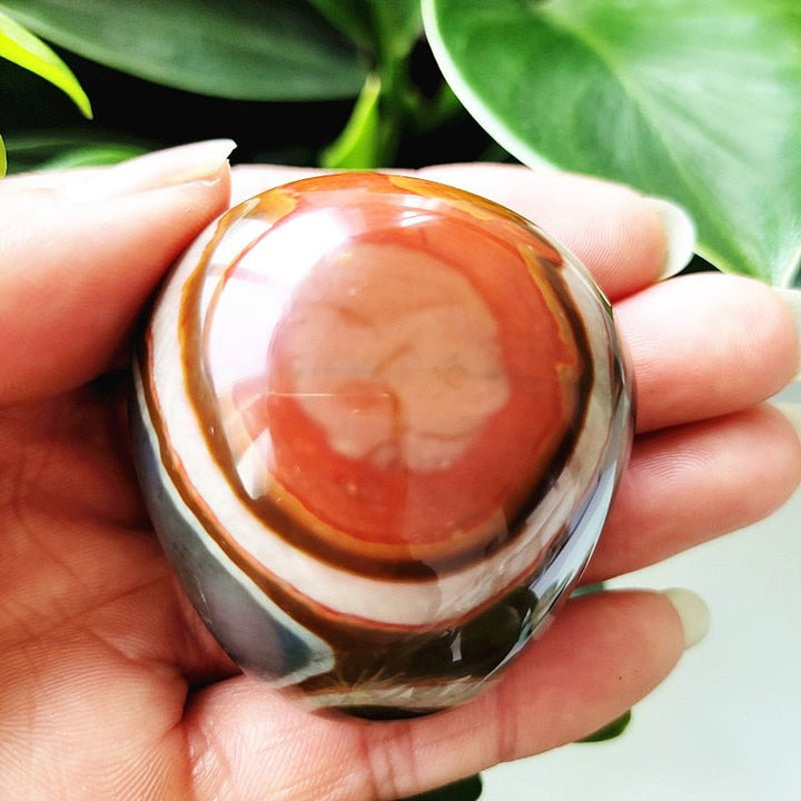 Ocean Jasper Worry Stone - Light Of Twelve