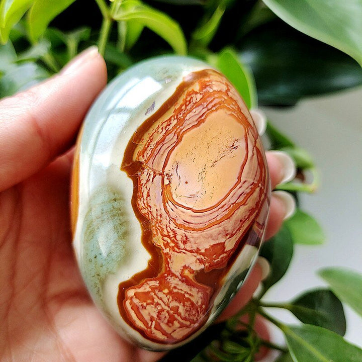 Ocean Jasper Worry Stone - Light Of Twelve