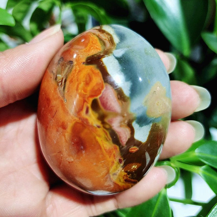 Ocean Jasper Worry Stones - Light Of Twelve