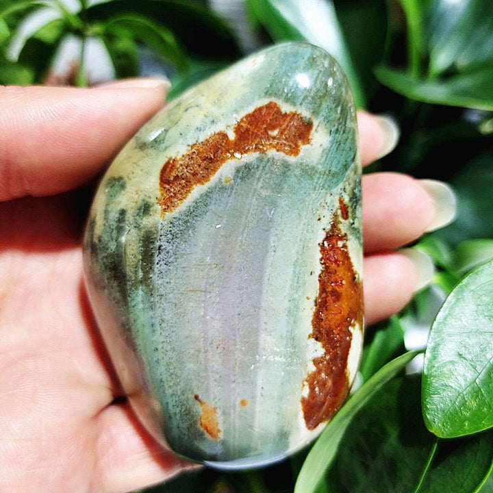 Ocean Jasper Worry Stones - Light Of Twelve