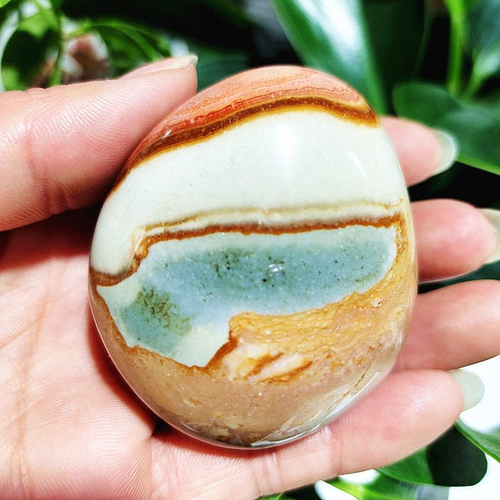 Ocean Jasper Worry Stones - Light Of Twelve