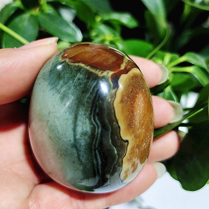 Ocean Jasper Worry Stones - Light Of Twelve