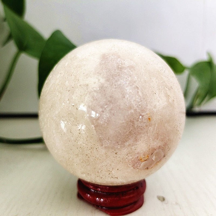 Pink Amethyst Geode Spheres - Light Of Twelve