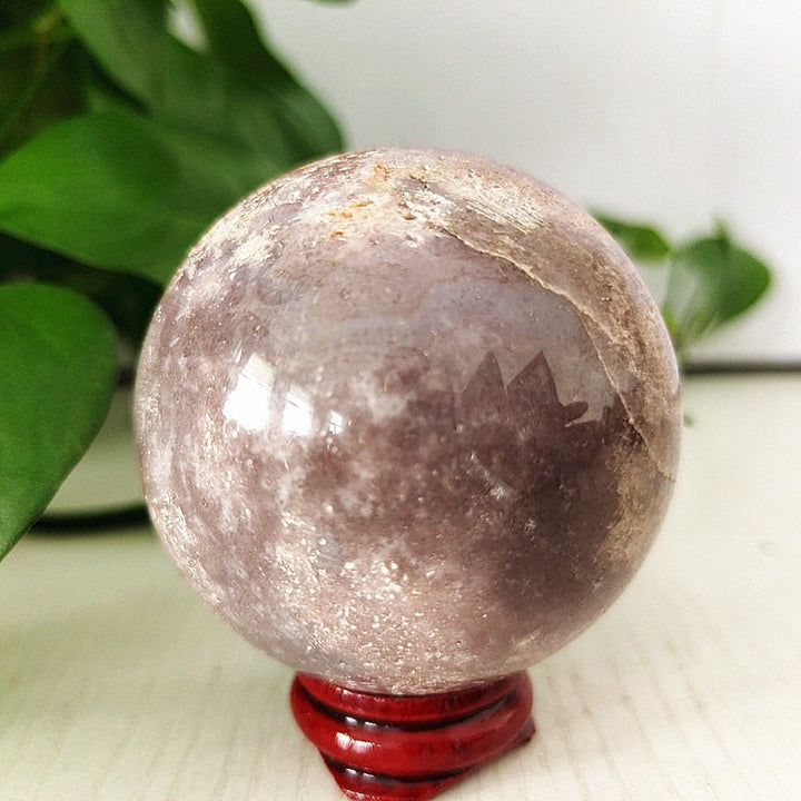 Pink Amethyst Geode Spheres - Light Of Twelve