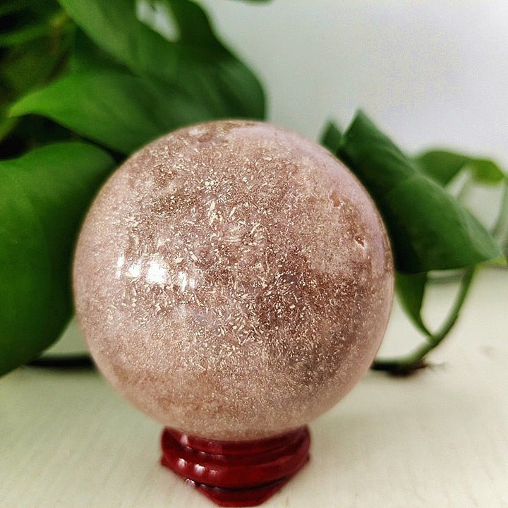 Pink Amethyst Geode Spheres - Light Of Twelve