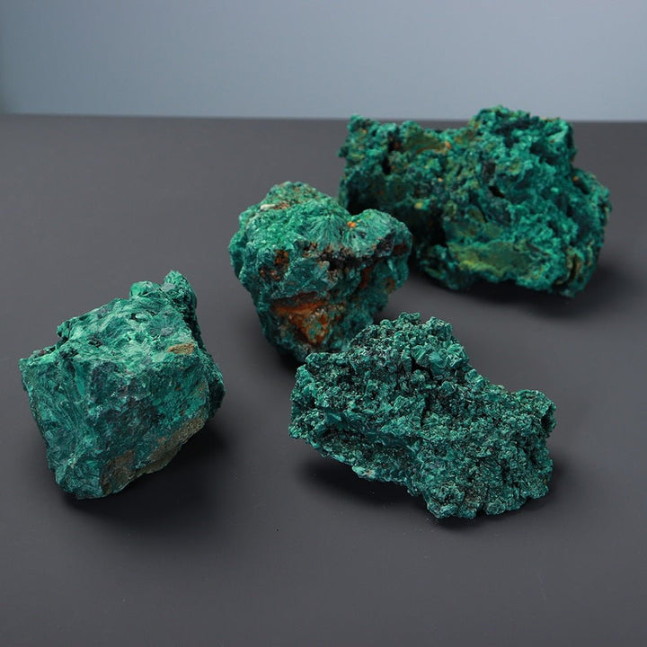 Raw Malachite Stones 1kg - Unearth the Power of Transformation and Protection with These Vibrant Green Gems - Light Of Twelve