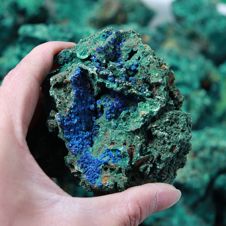 Raw Malachite Stones 1kg - Unearth the Power of Transformation and Protection with These Vibrant Green Gems - Light Of Twelve