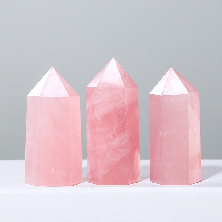 Rose Quartz Crystal Towers - Light Of Twelve