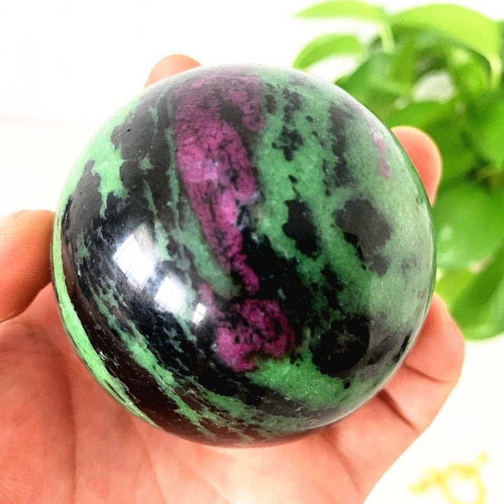 Ruby Zoisite Spheres - Light Of Twelve