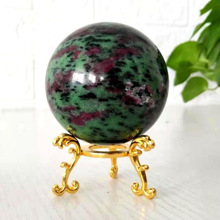 Ruby Zoisite Spheres - Light Of Twelve