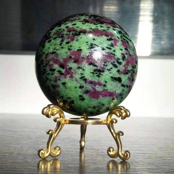 Ruby Zoisite Spheres - Light Of Twelve