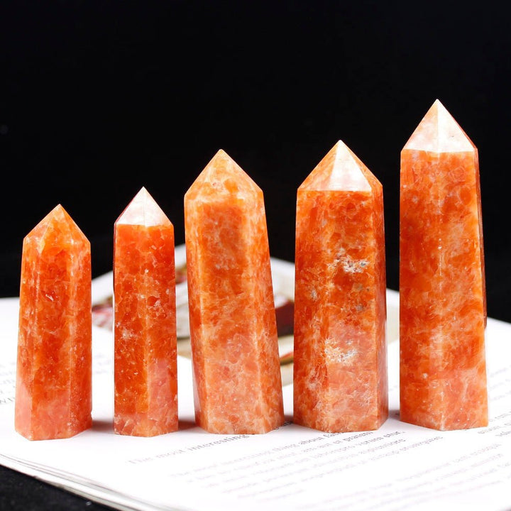 Sunstone Crystal Towers – Joy & Personal Power - Light Of Twelve