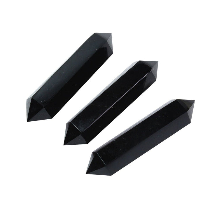 Versatile Mini Black Obsidian Wands for Energetic Balance - Light Of Twelve