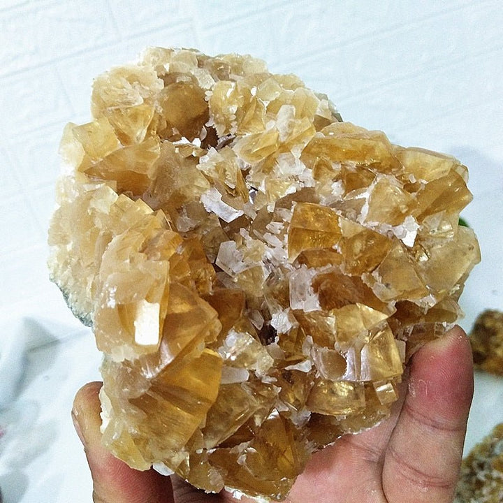 Yellow Calcite Clusters - Light Of Twelve