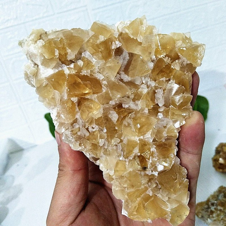 Yellow Calcite Clusters - Light Of Twelve