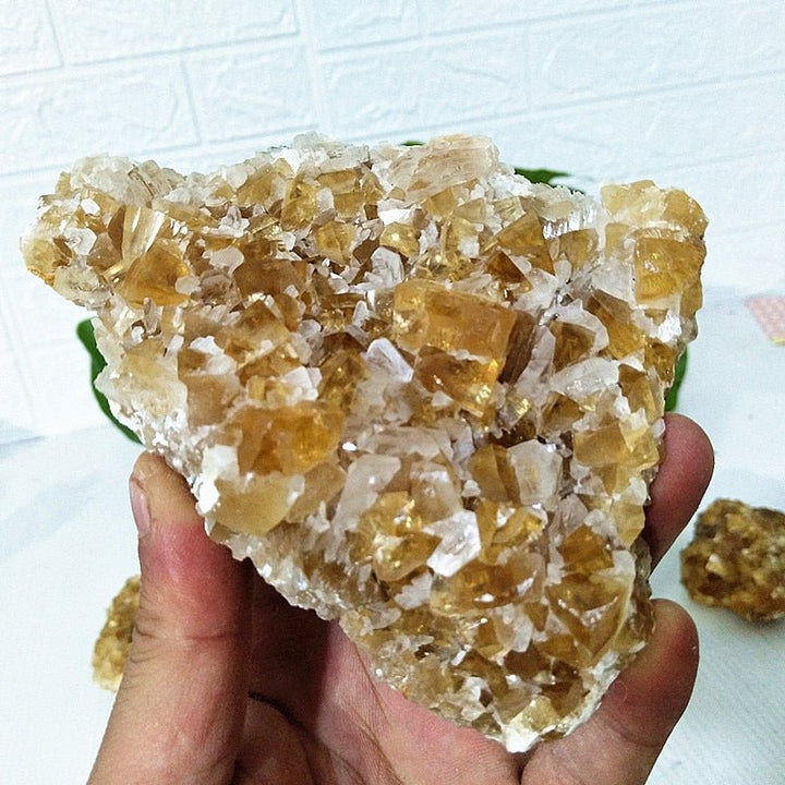 Yellow Calcite Clusters - Light Of Twelve